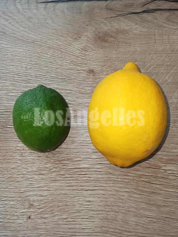 Лайм и лимон в сравнении
