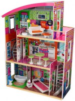 Кукольный домик для Барби Дизайнер KidKraft  , с мебелью 11 элементов
